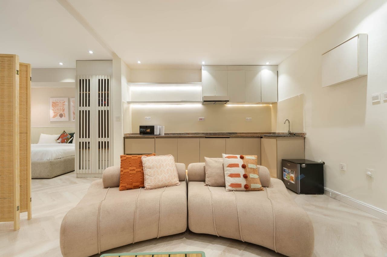 Studio /one bedroom apartment for short stay
